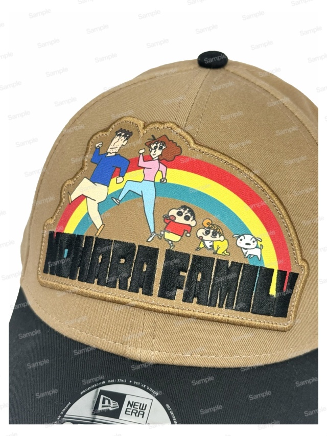 クレヨンしんちゃん NEW ERA　9FORTY 野原一家