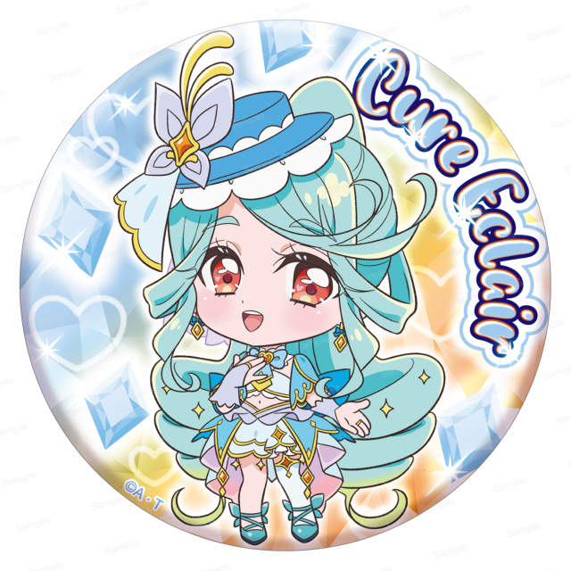 名探偵プリキュア！ プリポップ♪ドでか缶バッジ Vol.2 キュアエクレール
