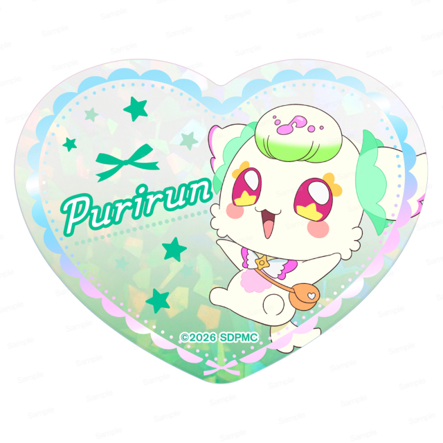 映画名探偵プリキュア！不思議な庭と2人の秘密 ハート型クリアシートVol.2 プリルン
