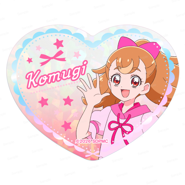 映画名探偵プリキュア！不思議な庭と2人の秘密 ハート型クリアシートVol.3 犬飼こむぎ（ひとVer.）