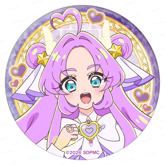 映画名探偵プリキュア！不思議な庭と2人の秘密 ホログラム缶バッジ第1弾 キュアアンサー フューチャーフォーム