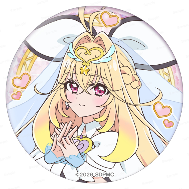 映画名探偵プリキュア！不思議な庭と2人の秘密 ホログラム缶バッジ第1弾 キュアアルカナ フューチャーフォーム