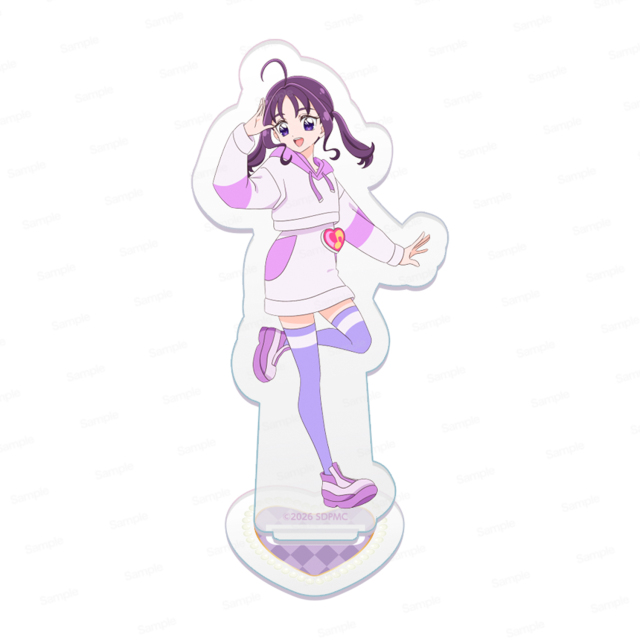 映画名探偵プリキュア！不思議な庭と2人の秘密 ミニアクリルスタンドVol.2 紫雨こころ