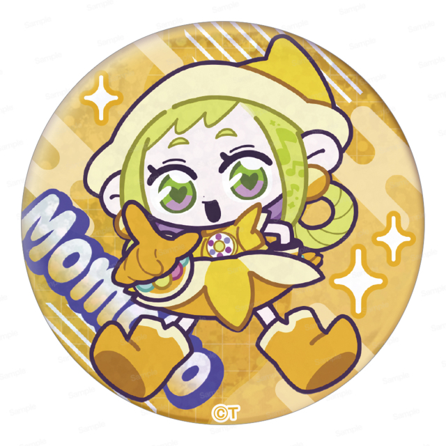 おジャ魔女どれみにょん ホログラム缶バッジ ももこ