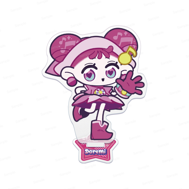 おジャ魔女どれみにょん アクリルスタンド どれみ 組み立てイメージ