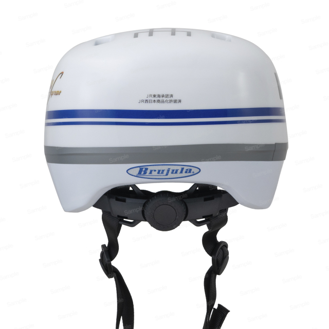 キッズ サイクルヘルメット N700S 背面