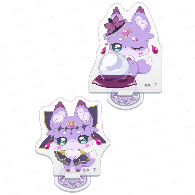 名探偵プリキュア！ミニアクリルスタンドVol.4 マシュタン 組み立てイメージ