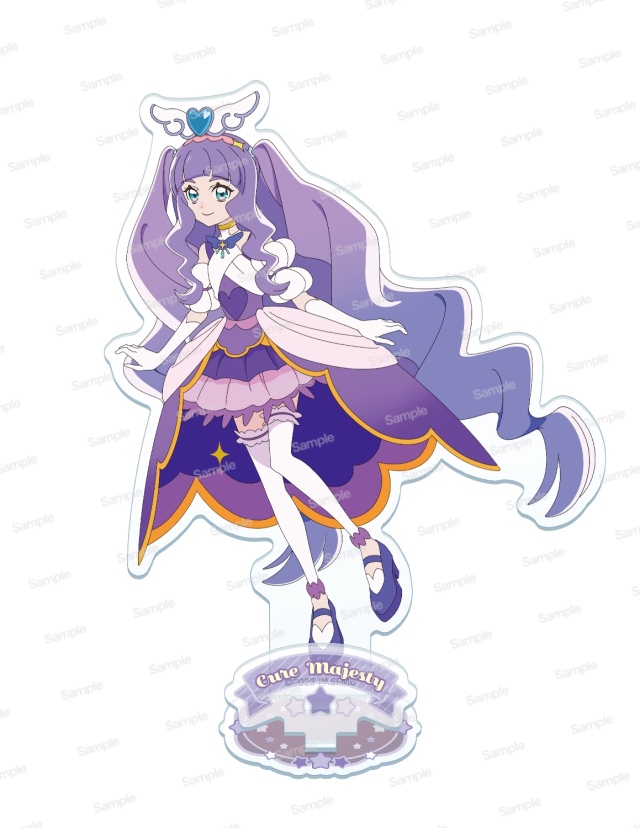 映画プリキュアオールスターズF アクリルスタンド　キュアマジェスティ