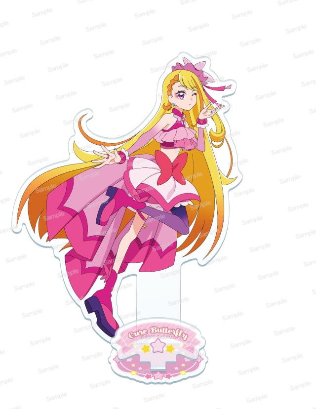 映画プリキュアオールスターズF アクリルスタンド　キュアバタフライ