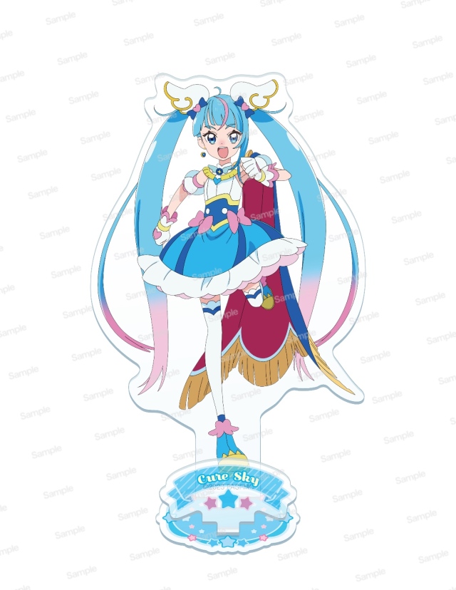 映画プリキュアオールスターズF アクリルスタンド　キュアスカイ
