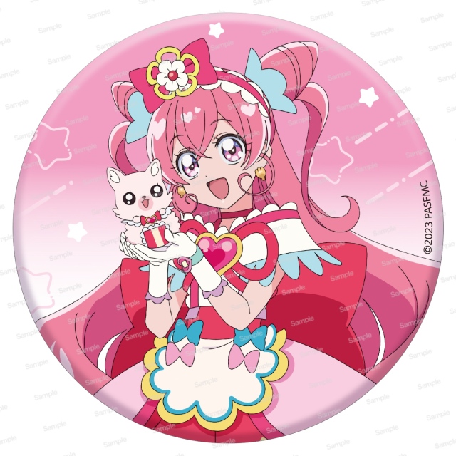 映画プリキュアオールスターズF 缶バッジ　第1弾　キュアプレシャス