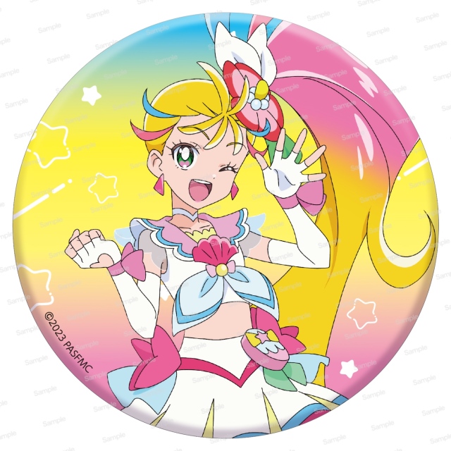 映画プリキュアオールスターズF 缶バッジ　第1弾　キュアサマー