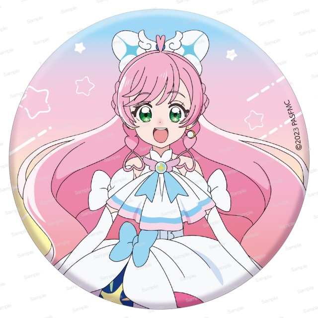 映画プリキュアオールスターズF 缶バッジ　第1弾　キュアプリズム