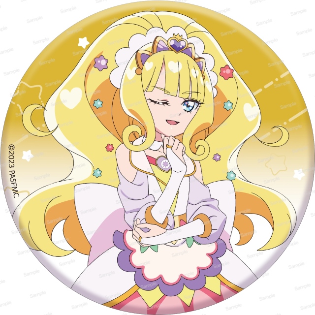映画プリキュアオールスターズF 缶バッジ　第1弾　キュアフィナーレ