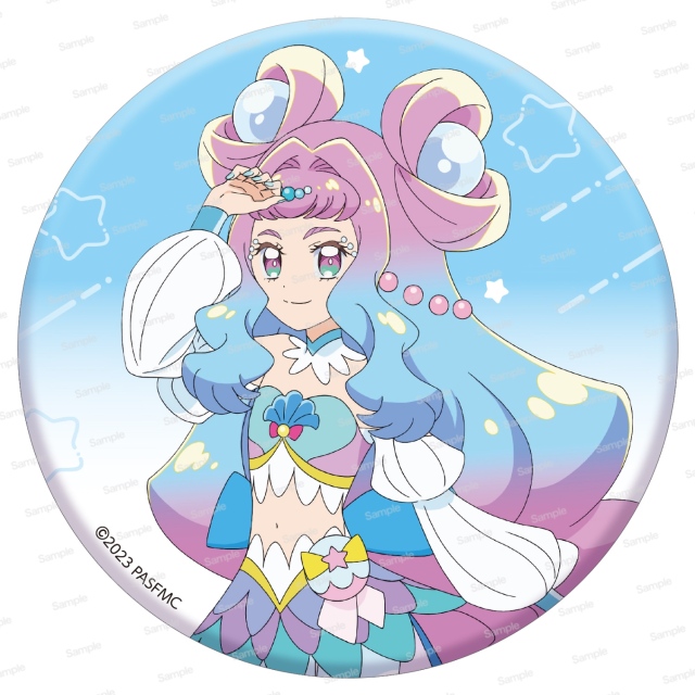 映画プリキュアオールスターズF 缶バッジ　第1弾　キュアラメール