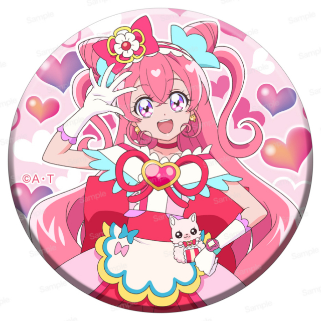 デリシャスパーティプリキュア 缶バッジ キュアプレシャス
