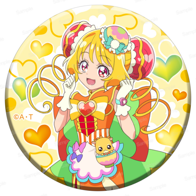 デリシャスパーティプリキュア 缶バッジ キュアヤムヤム