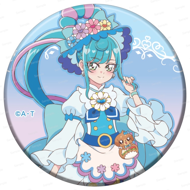 デリシャスパーティ♡プリキュア ホログラム缶バッジ　第4弾（6個入）　キュアスパイシー