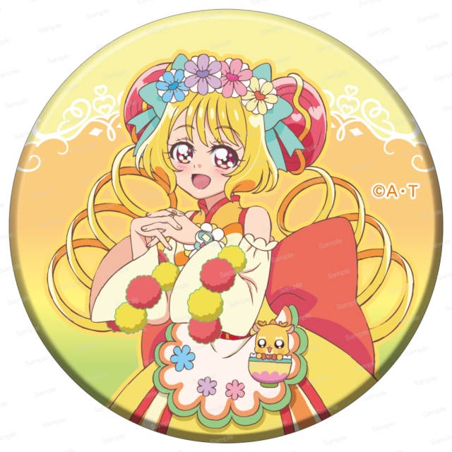 デリシャスパーティ♡プリキュア ホログラム缶バッジ　第4弾（6個入）　キュアヤムヤム