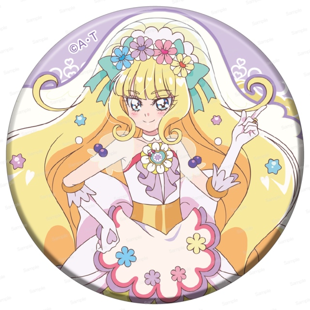 デリシャスパーティ♡プリキュア ホログラム缶バッジ　第4弾（6個入）　キュア」フィナーレ