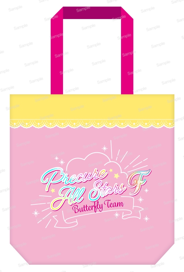 映画プリキュアオールスターズF トートバッグ　バタフライチーム