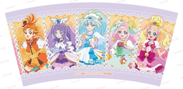 プリキュアシリーズ　6〜10作品　22体セット　Ａ-852 GEOFIX(ジオフィクス) 五角形セット スタンダードカラー 12