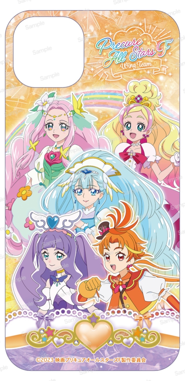 映画プリキュアオールスターズF iPhone14用 iPhoneケース ウィングチーム