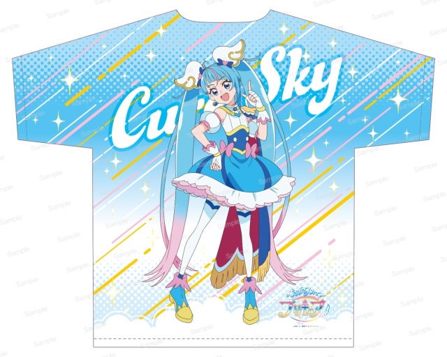 ひろがるスカイ！プリキュア フルグラフィックTシャツ　キュアスカイ