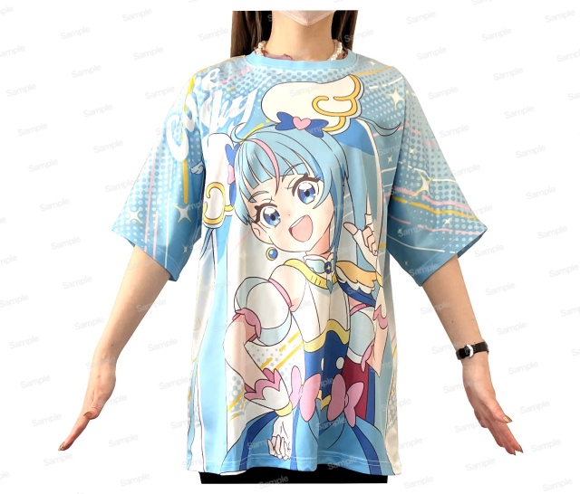 ひろがるスカイ！プリキュア フルグラフィックTシャツ　キュアスカイ