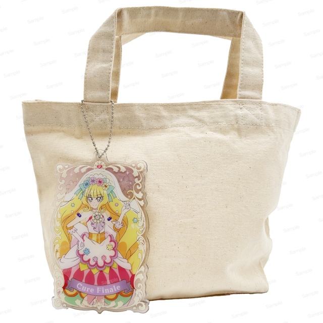 デリシャスパーティ♡プリキュア やわらかクリアキーホルダー　サンプル