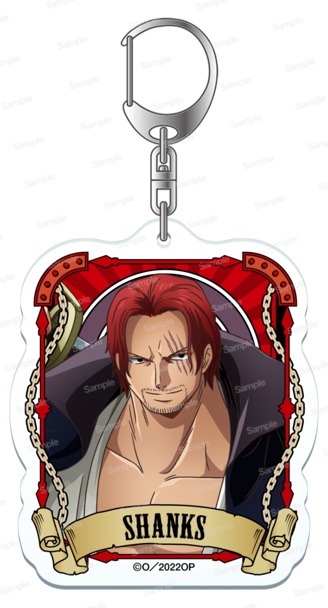 ワンピース　劇場版「ONE PIECE FILM RED」 アルティメットクルー　第4弾　アクリルキーホルダー　シャンクス