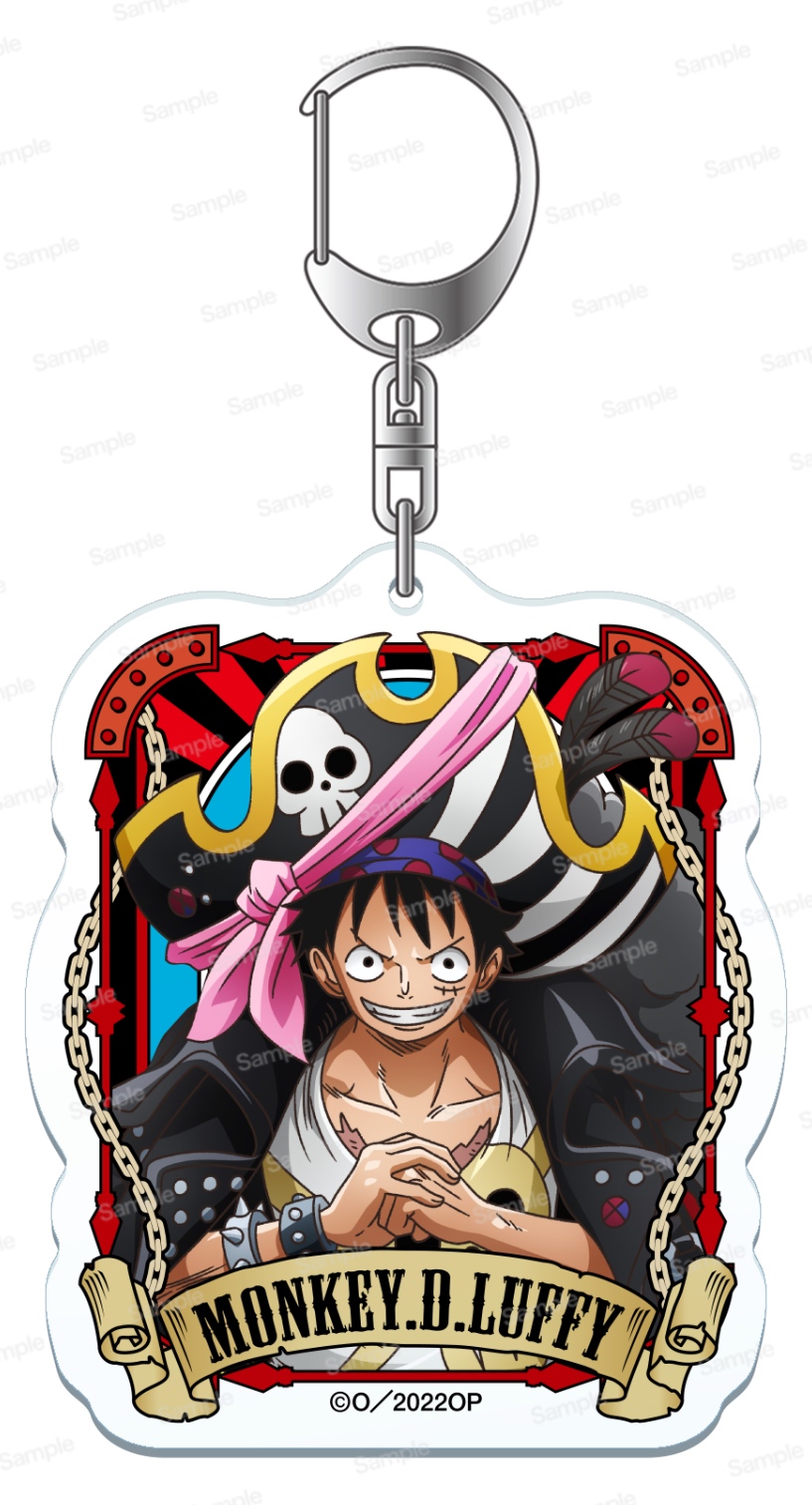 ワンピース　劇場版「ONE PIECE FILM RED」 アルティメットクルー　第4弾　アクリルキーホルダー　ルフィ