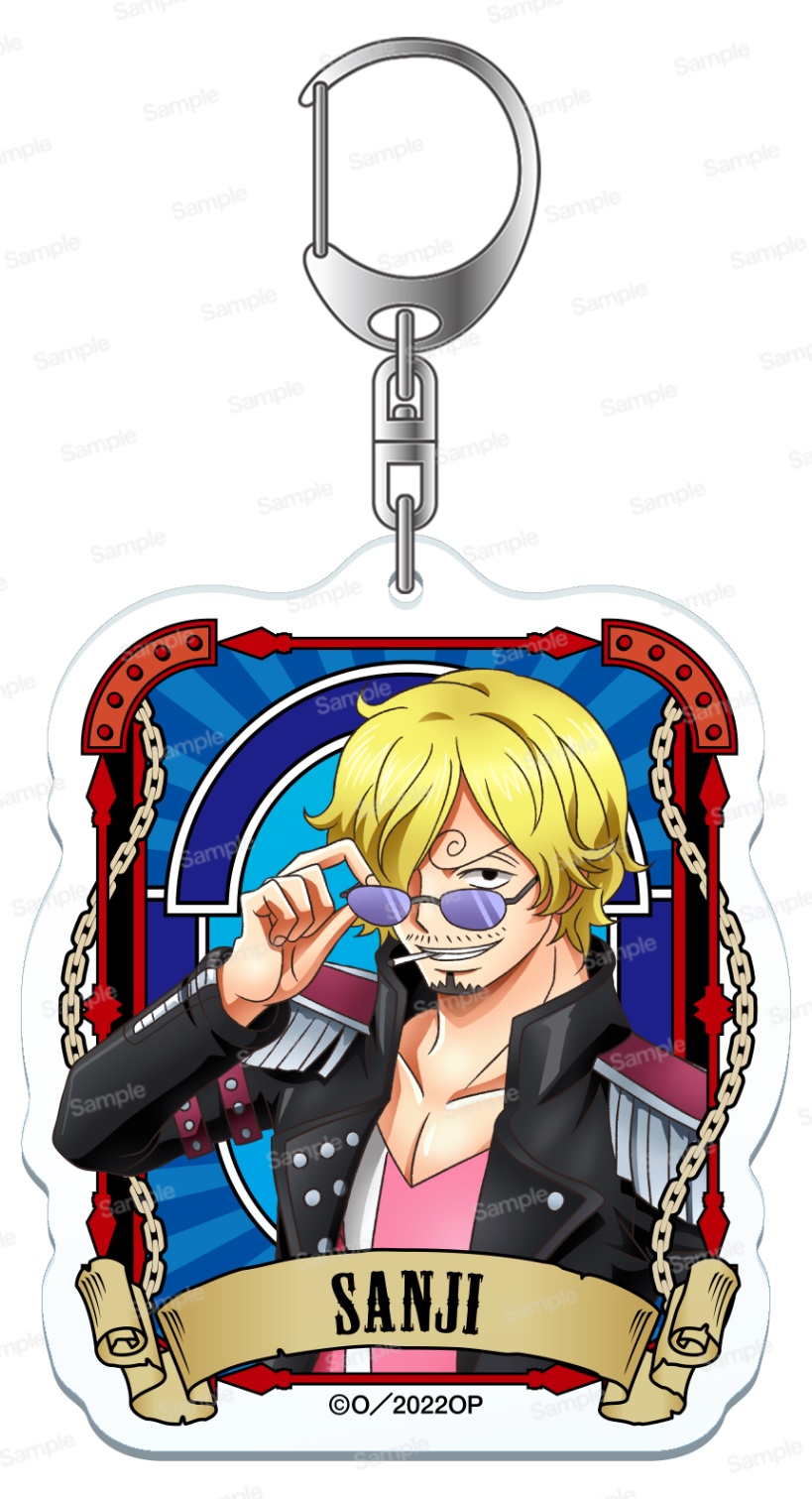 ワンピース　劇場版「ONE PIECE FILM RED」 アルティメットクルー　第4弾　アクリルキーホルダー　サンジ