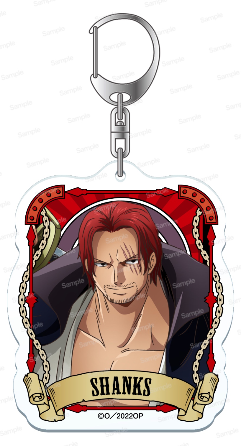 ワンピース　劇場版「ONE PIECE FILM RED」 アルティメットクルー　第4弾　アクリルキーホルダー　シャンクス
