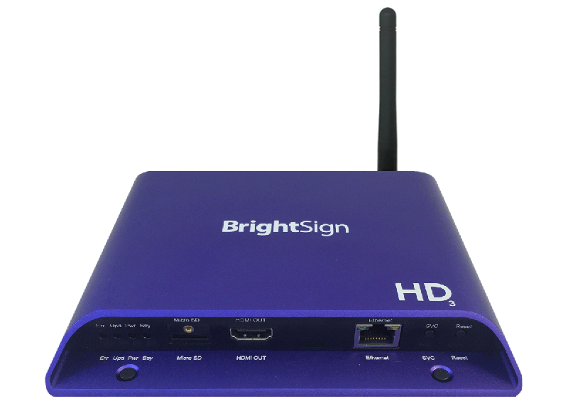■販売終了■　BrightSign HD223W（ブライトサイン）WiFi Beaconモジュール搭載モデル　【型番】BS/HD223W　※販売終了