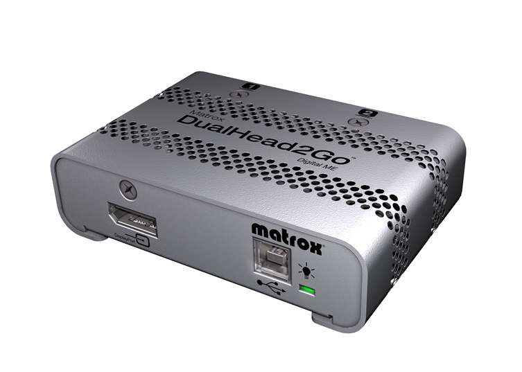 Matrox DualHead2Goデジタル版 ME(Mac) 　【型番】D2G/DME　※発売元より直送
