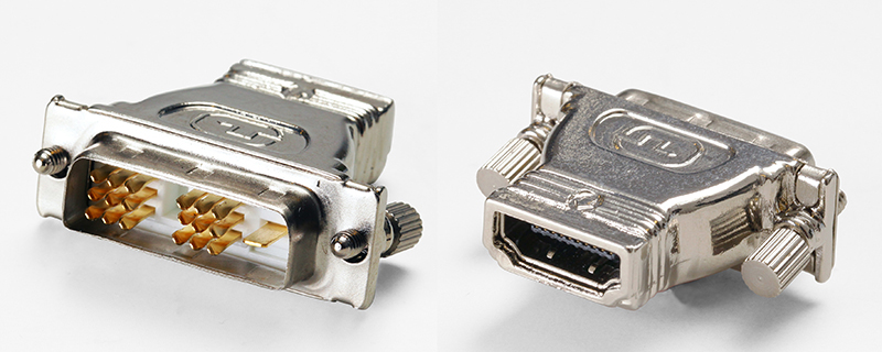 HDMIメス ⇔ DVI-Dオス変換アダプター　【型番】HAF-DM　※発売元より直送