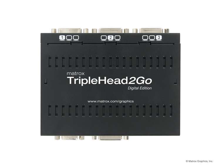 ■在庫限りで販売終了■　Matrox TripleHead2Goデジタル版　【型番】T2G/D　※発売元より直送