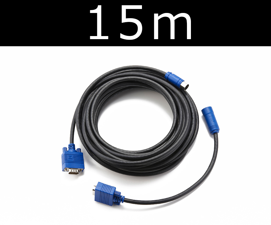 ■販売終了■　配線用VGAケーブル 15m　【型番】V/DE15M　※販売終了