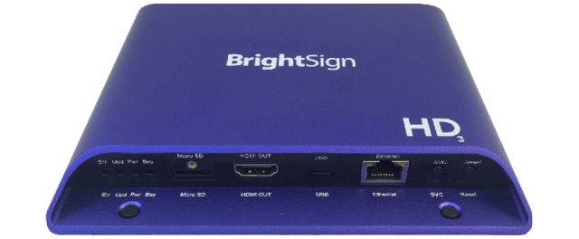 ■販売終了■　BrightSign HD1023（ブライトサイン）正規品（並行輸入品ではありません）　【型番】BS/HD1023　※販売終了