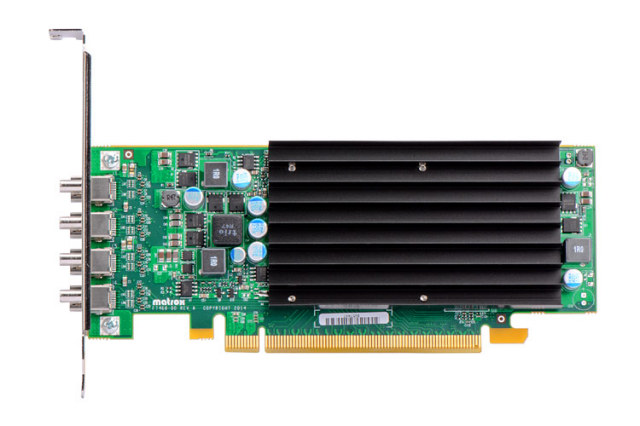 ■販売終了■　Matrox C420 LP PCIe x16/J　【型番】C420/4GBPEX16/LP　※販売終了