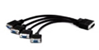Matrox LFH60→Dsub15×4変換ケーブル　【型番】CAB/LFH60-4XDSUB15　※発売元より直送