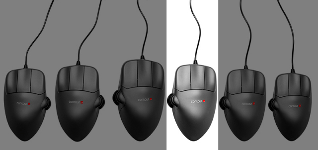 ■販売終了■　ContourMouse L Right Gray　【型番】CM/LR/GYJ　※販売終了