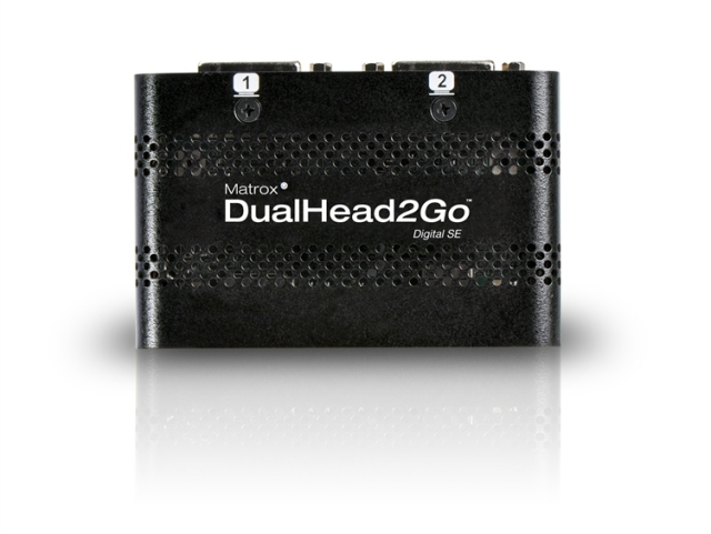 ■在庫限りで販売終了■　Matrox DualHead2Goデジタル版 SE　【型番】D2G/DSE　※お取り寄せ