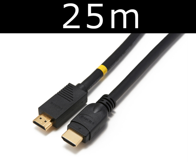 JAPAN MATERIAL Active ハイスピードHDMIケーブル 25m HAM/A25M(中古品) HAM/A25M【型番】 Active ハイスピードHDMIケーブル 25m