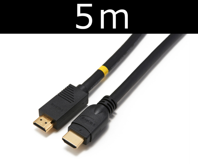 ■販売終了■　Active ハイスピードHDMIケーブル 5m 最大解像度1920x1080p@60Hz　【型番】HAM/A5M　※販売終了