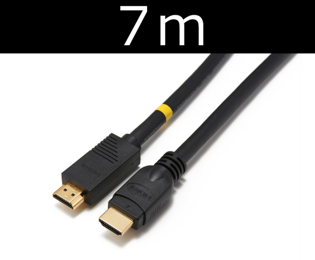 Active イーサネット対応ハイスピードHDMIケーブル 7m 最大解像度4K2K@60Hz(色差4:2:0)　【型番】HAM/AE7MJ　※発売元より直送
