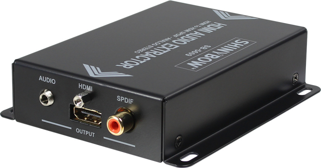 100美品✨　シャイニーボー　HDMIオーディオ分離器　SB-5609 SB-5609【型番】 SHINYBOW HDMIオーディオ分離器