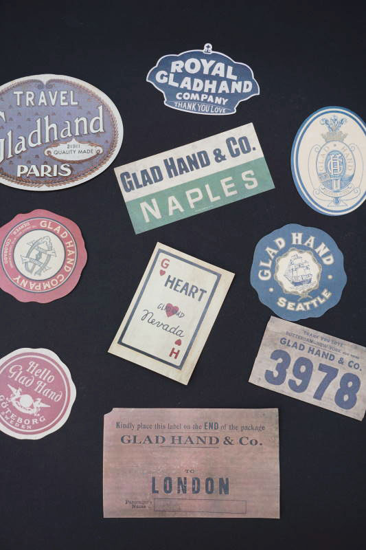 GLAD HAND & Co. GH - LUGGAGE LABEL