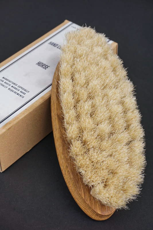 IRIS HANTVERK × The MAIL'S shoe care Co. HAND CRAFTED BRUSH　－Horse -